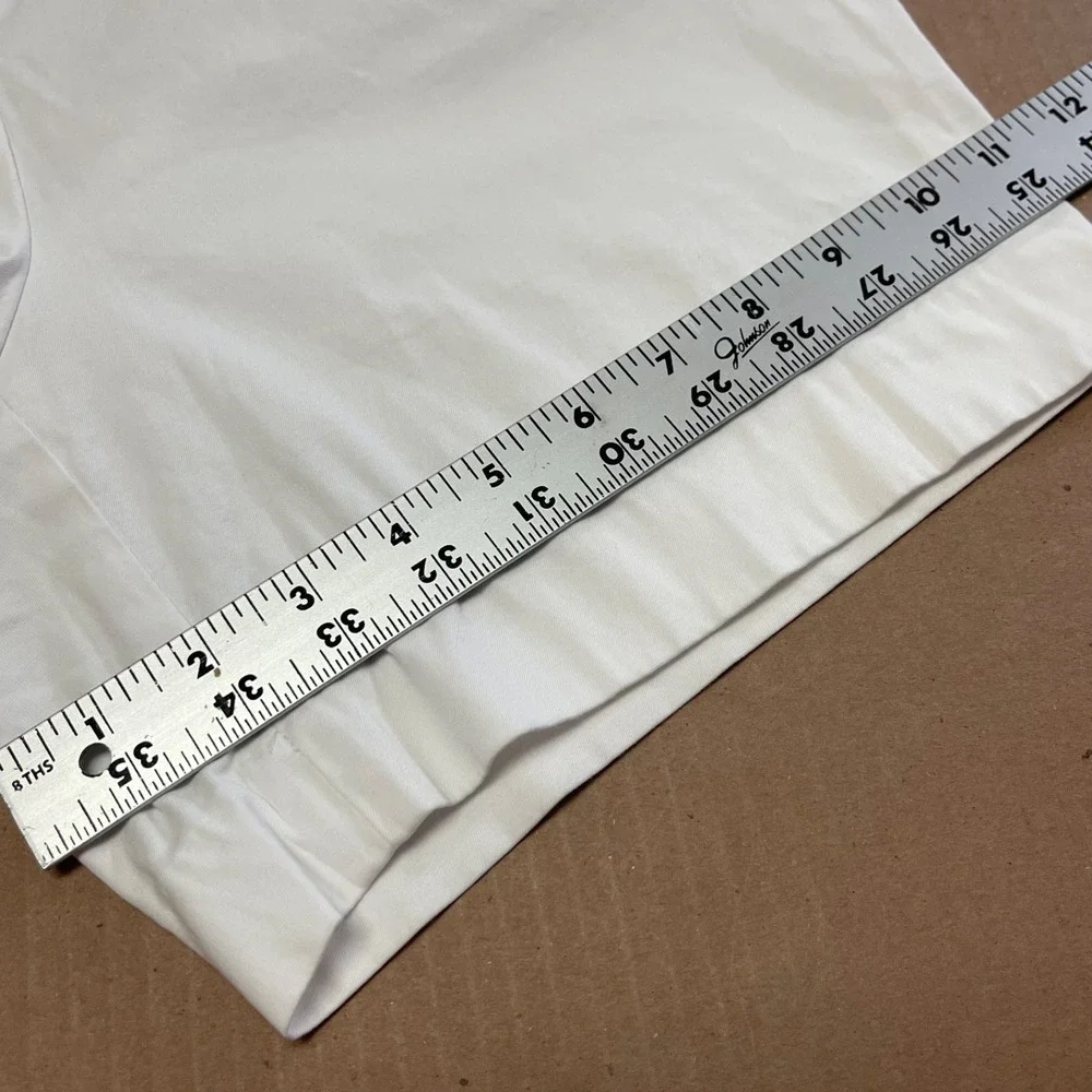 Talbots Petite Women's Size 4P White‎ Bermuda Walking Short Stretch